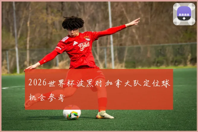 2026世界杯波黑对加拿大队定位球机会参考